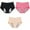 Pink, variant on Period Underwear for Women Leak Proof Menstrual Panties,Comfort Incontinence Protective Briefs,Postpartum Underwear 3Pc Underwear Leak Proof Cotton Overnight Menstrual Briefs High Waisted