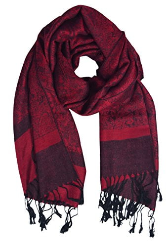 black pashmina scarf