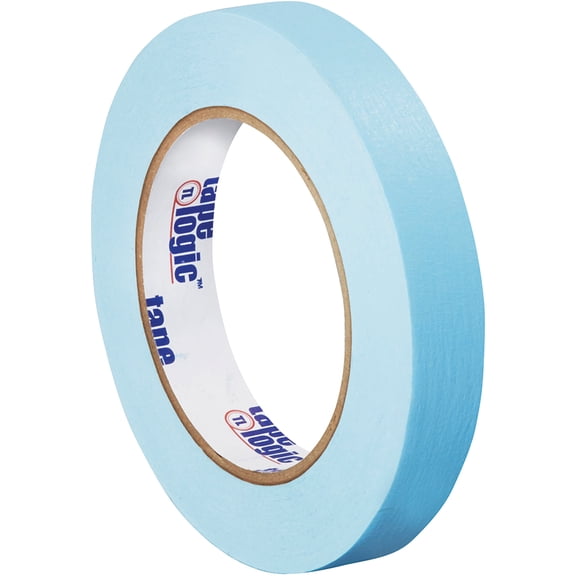 Tape Logic Masking Tape 4.9 Mil 3/4" x 60 yds. Light Blue 48/Case T934003H