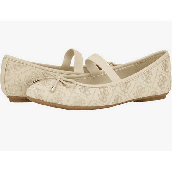 Guess Women's Kairoe Ballet Shoes in Gold Size 11