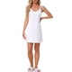 thumbnail image 2 of INSPIRAR CHIC Vestidos de Noche de Satén para Mujeres, Chemise, Vestido Deslizante, Vestido de Noche de Seda S Blanco, 2 of 6