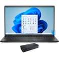 thumbnail image 1 of Dell Inspiron 3511-15''HD  Home & Business Laptop (Intel i5-1035G1 4-Core, 15.6" 60Hz Full HD (1920x1080), Intel UHD, 64GB RAM, 128GB PCIe SSD + 500GB  HDD, Win 11 Home S-Mode) with D6000 Dock, 1 of 7