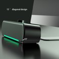 thumbnail image 3 of sweethay Altavoz Bluetooth ABS con sonido de alta y altavoz de computadora único Altavoz de audio Subwoofer Altavoces inalámbricos Cables de audio/vídeo, 3 of 6