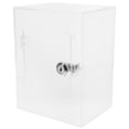 thumbnail image 1 of Alcancía de acrílico transparente con cerradura para niños, ideal para guardar dinero., 1 of 7