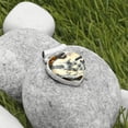 thumbnail image 3 of Heart Natural Indian Blanket Jasper 925 Sterling Silver Pendant Jewelry P-1259 SDP117438, 3 of 5