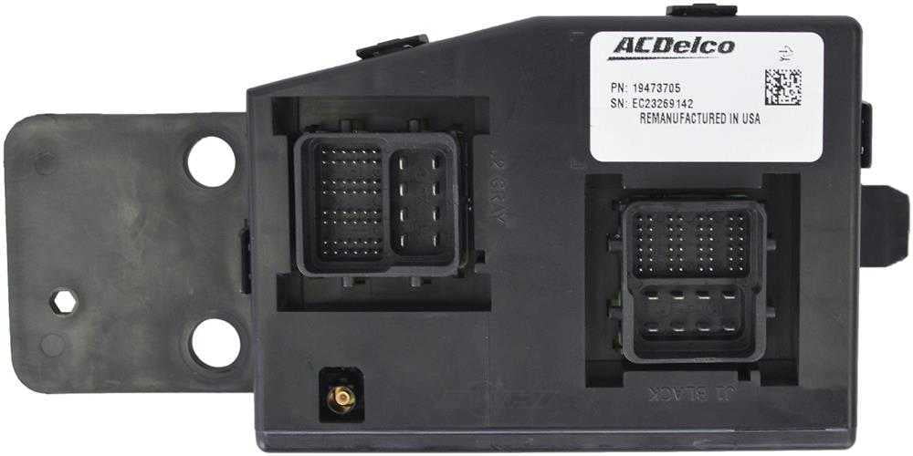 ACDelco 19473705 Reman Body Control Module