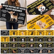Siberian Chihuahua Doormat Kitchen Bath Dog Interior Monologue Doormat Funny Cute Doormat Door Mat Welcome Friends Doormat Funny Doormat New Home Door Mat White38028