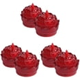 thumbnail image 3 of MesaSe 3 Pcs Lampe sur Pied à Intensité Réglable Lampes Lumière de Salon Bougie Rouge, 3 of 8