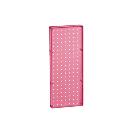 

Azar Displays 770820-PNK Pink Pegboard Wall Panel Storage Solution Size: 20.625 x 8 2-Pack