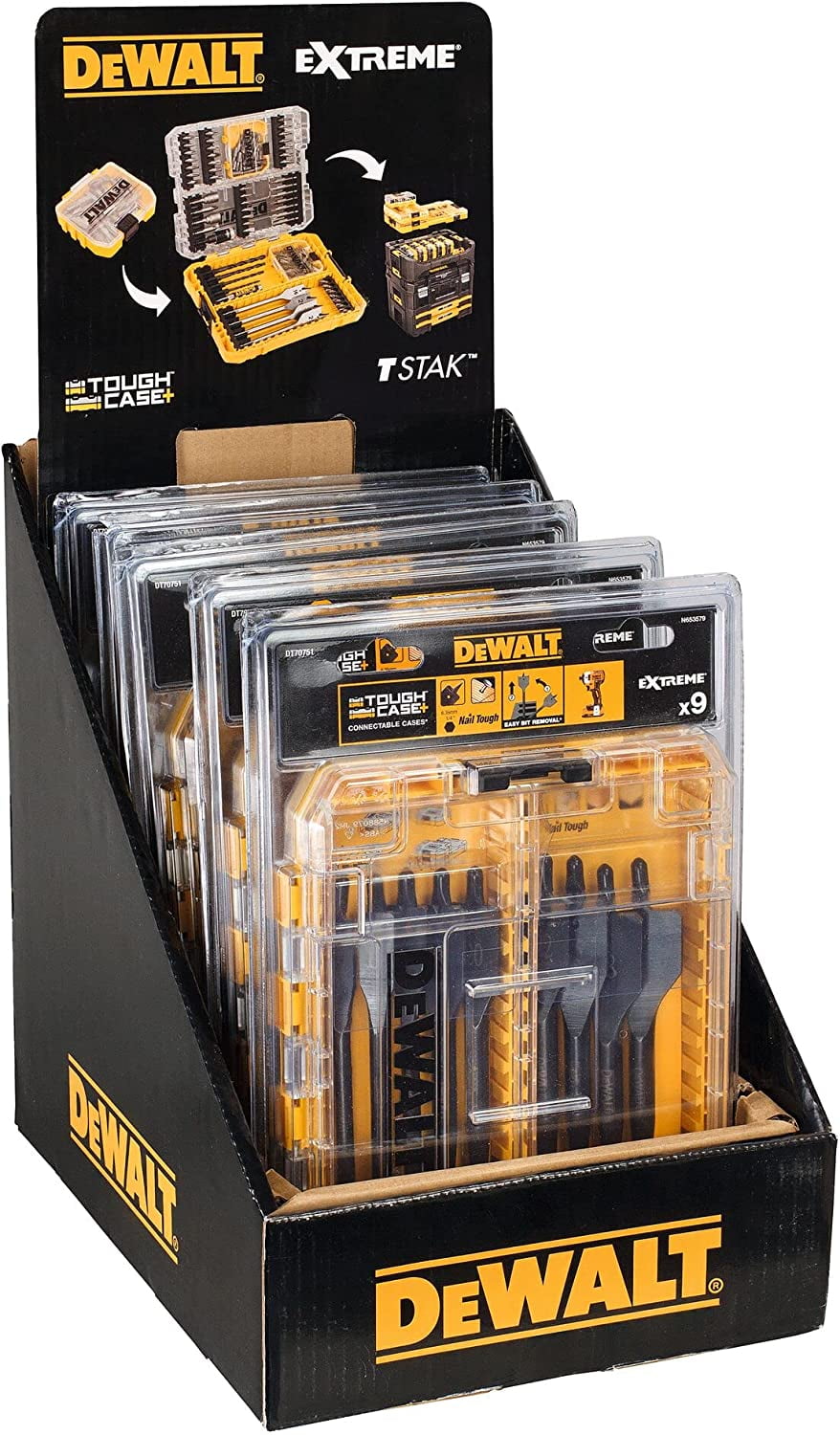 DEWALT - DT70751 Extreme Flat Bit Set, 9 Piece