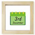 thumbnail image 1 of International Day Disabled Persons Care Square Picture Frame Wall Tabletop Display, 1 of 3