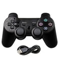 thumbnail image 1 of XYCCA Manette de Jeu Sans Fil pour PS3 avec Câble de Chargement USB - (Vert), 1 of 6