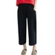 thumbnail image 1 of Pantalones sueltos de mujer con bolsillos Cintura elástica Pantalones cortos casuales Irfora Pantalones de mujer, 1 of 7