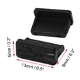 thumbnail image 2 of 20 Pcs Tapones de Goma Negra USB Tipo A Hembra Anti Polvo, 2 of 5