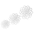 thumbnail image 4 of Porta arreglos florales Porta arreglos florales Ramo Twist Reutilizable Redondo plata 4 5 6 pulgadas, 4 of 9