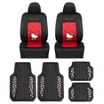thumbnail image 1 of Juego de fundas para asientos y tapetes para auto Hello Kitty de Carbella, 1 of 9