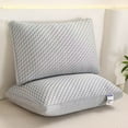 thumbnail image 6 of Kabnic 2 Pack Standard Size Bed Pillows, Hotel Luxury Cooling & Breathable Pillows, Down Alternative Gusseted for Side & Back Sleepers, Machine Washable, 6 of 9