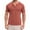 Pink, variant on Lmnyox Summer Shirt for Men Classic Fashion Short Sleeve V Neck Button T Shirt Solid Color Basic Tee Shirt