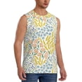 thumbnail image 2 of Uemuo Boho Pattern Men's Sleeveless T-Shirt,Muscle Athletic Tank Top, Moisture-wicking Quick-dry Breathable Classic Tee Top for Gym Run Outdoor Sports-Large, 2 of 8