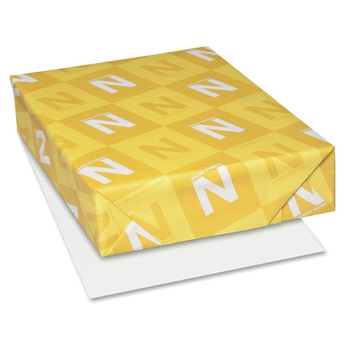 Neenah CAPITOL BOND Inkjet, Laser Bond Paper - 30% Recycled Letter - 8 1/2" x 11" - 24 lb Basis Weight - Cockle - 500 / Ream - Bright White