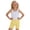 00##-Yellow1115, variant on Kiijoy Girls Shorts Summer Casual Cotton Pull-On Breathable Layering Shorts, Black, Sizes 9-12M