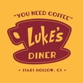 thumbnail image 2 of Luke's Diner - TV Show Funny T Shirt - Medium - Gold, 2 of 5