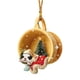thumbnail image 2 of Adorno colgante de perro de Navidad, adorno colgante de acrílico, lindo de Navidad, estatua de perro, decoración de de Navidad para bolsa Estilo A, 2 of 8