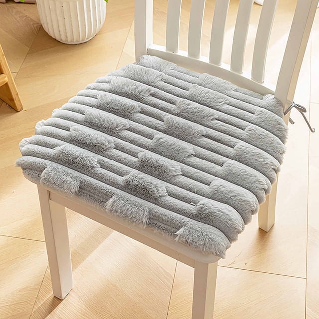 Almohadilla del cojín del asiento | Material de flor de seda suave | Soporte sedentario grueso y cálido | Versátil para silla taburete sofá | Easy Care Lujo Confort | 40x40cm | 1 Paquete