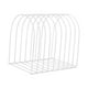 thumbnail image 3 of Organizador de archivos de escritorio, soporte de archivos de metal, estable, resistente, multiusos, para almacenamiento de carpetas Blanco, 3 of 9