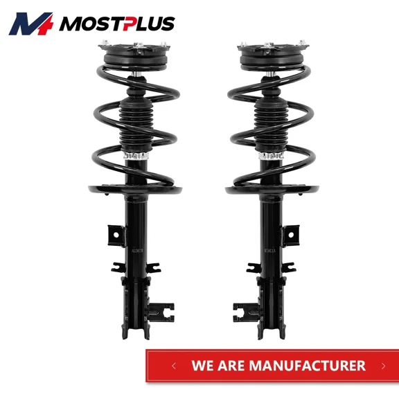 MOSTPLUS Pair Front Shocks Struts Assembly for 09-13 Nissan Murano V6 3.5L 172607 172606