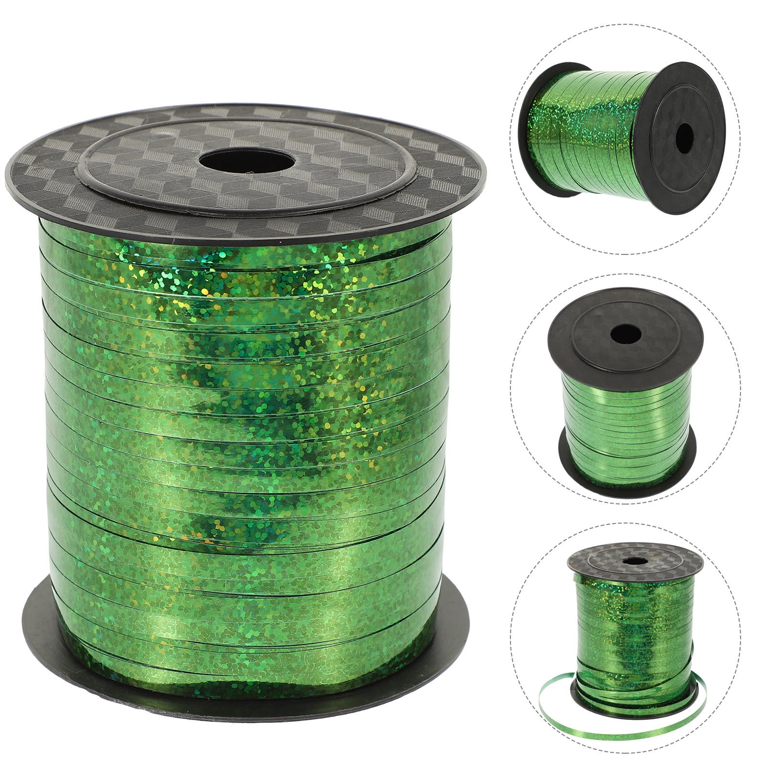 Raindrops Craft Ribbon 5 Rolls for Wrapping, Wedding Decor, Projects, Packaging, and Craft Supplies