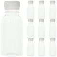 thumbnail image 6 of SASABAXI Beverage Bottles Flat Bottom for Travel 10Pcs 4.5X1.8X4.3In, 6 of 7