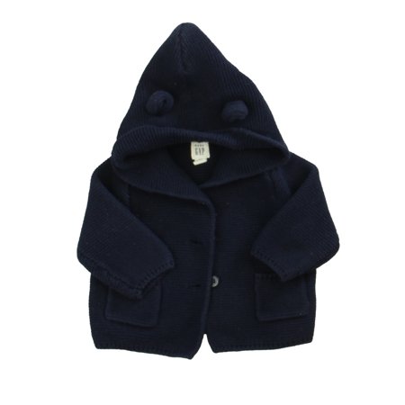 

Pre-owned Gap Boys Navy Cardigan size: 3-6 Months