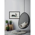 thumbnail image 4 of Marmont Hill Black Swan And Kois Framed Wall Art, 18.00" x 1.50", 4 of 6