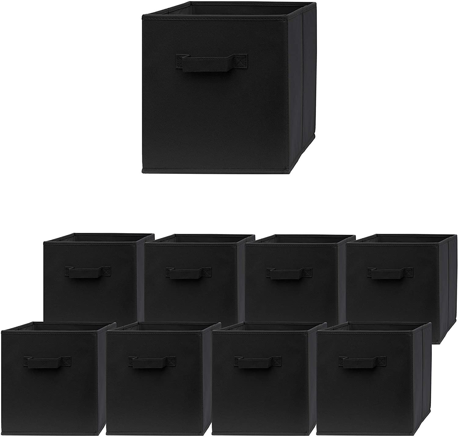 Pomatree Storage Cubes 9 Pack Durable and Sturdy Storage Bins with