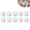 Gold, variant on 5 Pack Modern Hexagon Adhesive Hooks Clear Acrylic Wall Mount Hangers for Bathroom Decoration No Damage Hanging Heavy Duty Utility Hooks for Kitchen Home Office Closet and Dorm Room Essentials