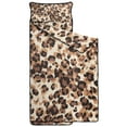 thumbnail image 2 of Beige and Brown Leopard Pattern Toddler Nap Mats for Kids Preschool,Sleeping Mat Bag or Kids,Toddler Sleeping Bag,Toddler Nap Mat or Daycare, 2 of 6