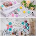 thumbnail image 5 of Uxcell 2Pcs Felt Ball Garland Pink Pom Pom Garland Handing Balls 8.2 Feet Long 24 Balls for Christmas, 5 of 6
