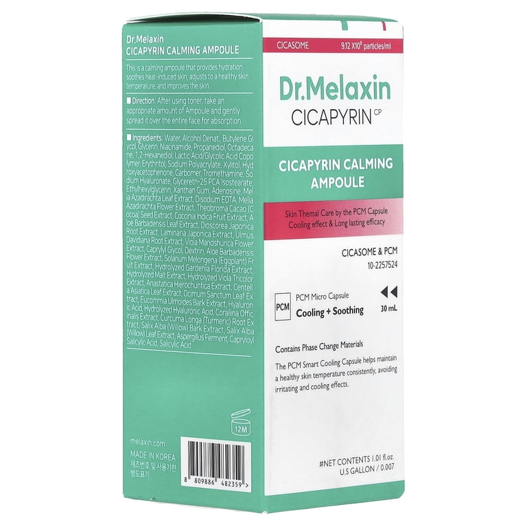 Dr.Melaxin Cicapyrin Calming Ampoule , 1.01 fl oz (30 ml