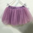 thumbnail image 4 of Coerni Toddler Baby Girls Layered Tutu Skirt Dance Tulle Skirts Tiered Ballet Skirt Carnival Birthday Parties Christmas Skirts, 4 of 4
