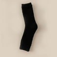 thumbnail image 2 of Babcutegg Womens Socks Long Length Absorb Sweat Lightweight Tight Fitting Footwear for Women Black Size Free Size, 2 of 2