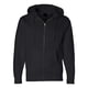 thumbnail image 1 of Sudadera con capucha y cremallera completa Independent Trading Co. Negro 3Xl IND4000Z, 1 of 1
