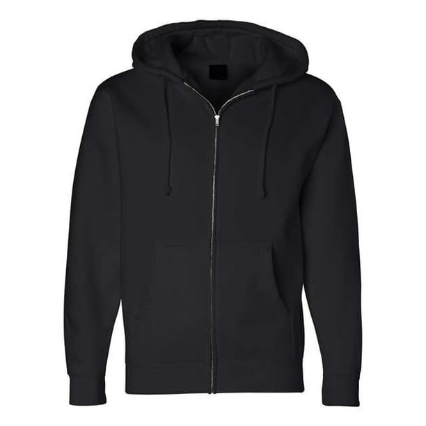 Sudadera con capucha y cremallera completa Independent Trading Co. Negro 3Xl IND4000Z