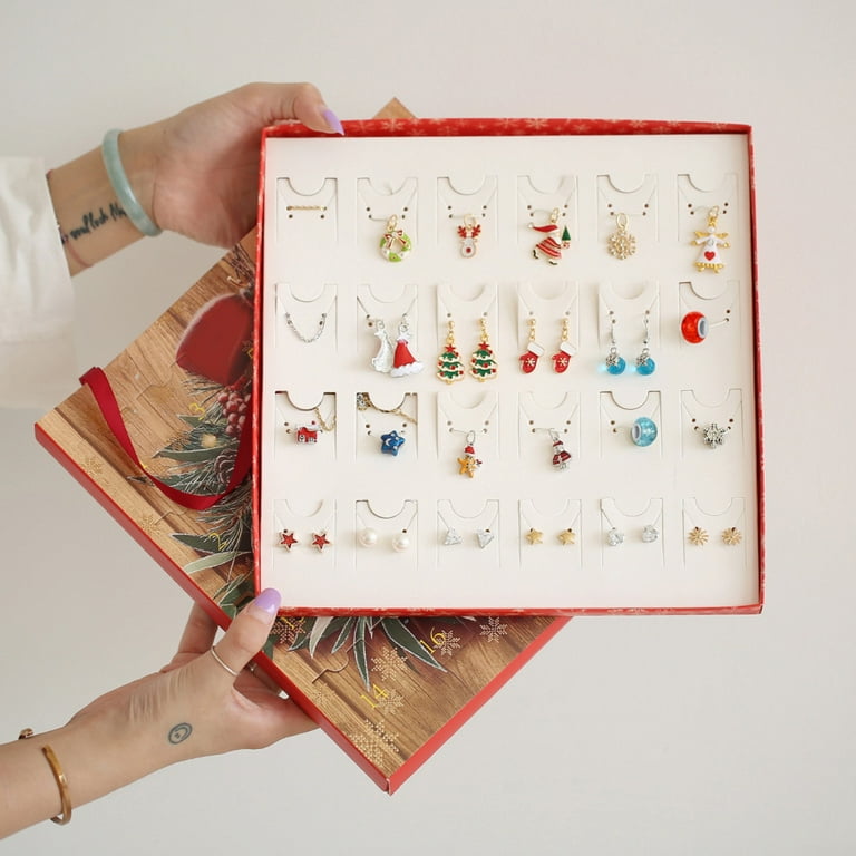 Christmas Advent Calendar 2020 Girls Jewelry Charms Necklace Earrings DIY  Girls Advent Calendar Jewelry Christmas Advent Calendar Necklace Earrings  DIY - Walmart.com