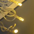 thumbnail image 4 of YULETIME 100 ft 300 Count Warm White LED String Lights with Adapter, Clear Wire Wide Angle 5mm Christmas Light (Warm White), 4 of 8
