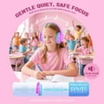 thumbnail image 2 of Nova1Lite Kids Wireless Active Noise Cancelling Headphones, Bluetooth 5.3, Safe Volume 74/85/94dB, Real 40H Battery, Type-C Fast Charging, Built-in Mic for School Travel Airplane, Purple, 2 of 7