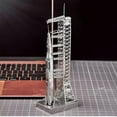 thumbnail image 4 of JMLIANG USA Apollo 11 Saturn V Rocket Metal Model 1 770 Scale with Gantry Collection Spacecraft Gift Decor, 4 of 8