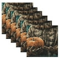 thumbnail image 6 of Qxltty Halloween Scarecrow Napkins 20×20in Perfect for Parties Dinners Weddings Cocktail Housewarming Cloth Napkins Set of 6, 6 of 8
