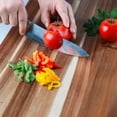 thumbnail image 5 of Swiss Diamond 2-Piece Chef and Paring Knife Set, Full Tang German Steel, Carbonized Ash Wood Handle, 5 of 7