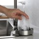 thumbnail image 5 of Enjuagador de vidrio para fregaderos de cocina, Lavador de taza de acero inoxidable, Enjuagador de taza de fregadero de cocina, Accesorios de fregadero de cocina, Limpiador de taza, Lavador de vi, 5 of 5